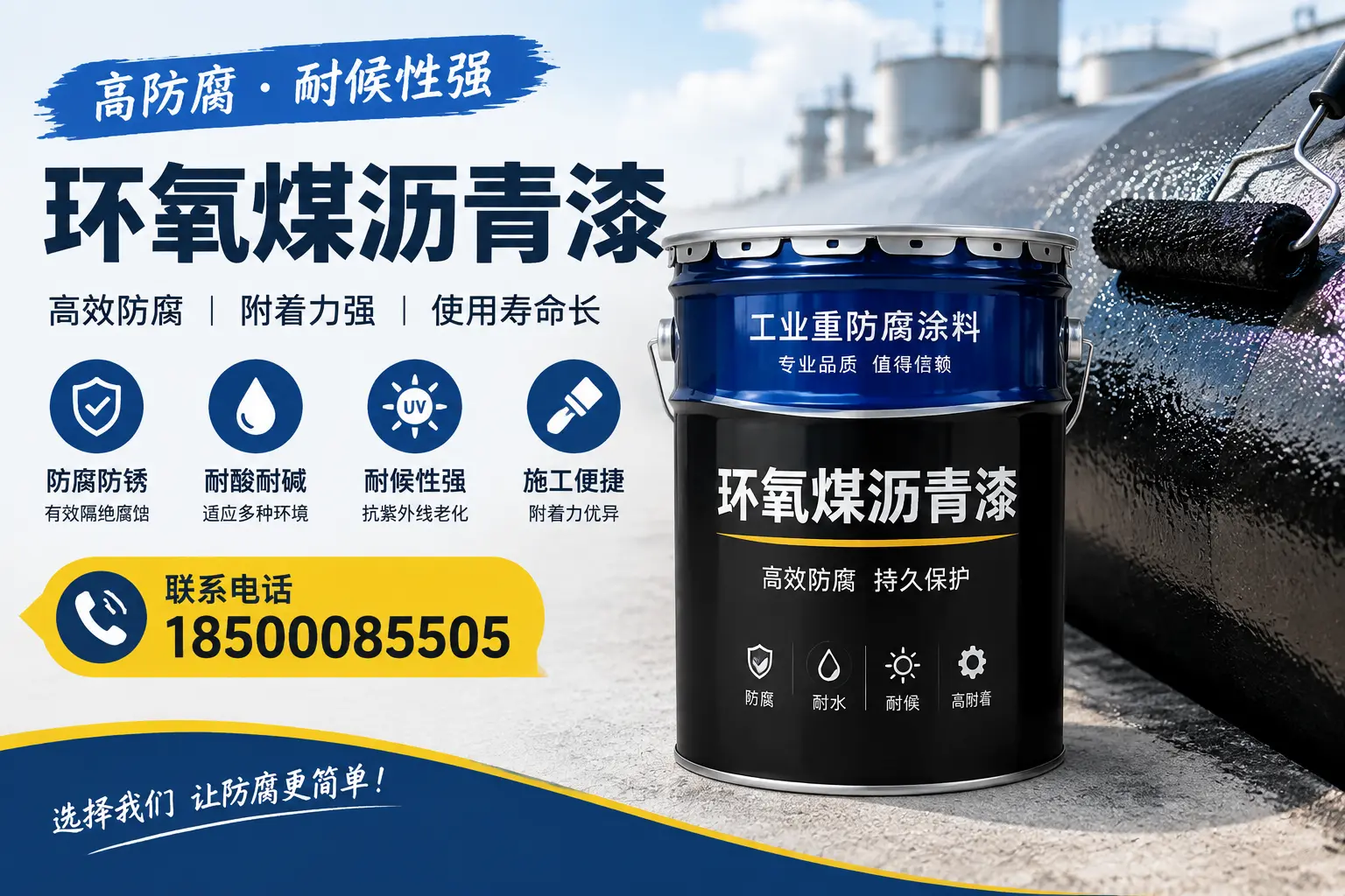 环氧煤沥青漆在防腐领域的重要性，保定行业动态